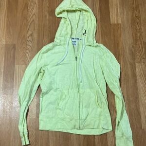 Htf 2019 VS PINK lightweight Zip-Up Hoodie M Nwot